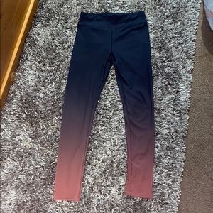 Black and pink leggings